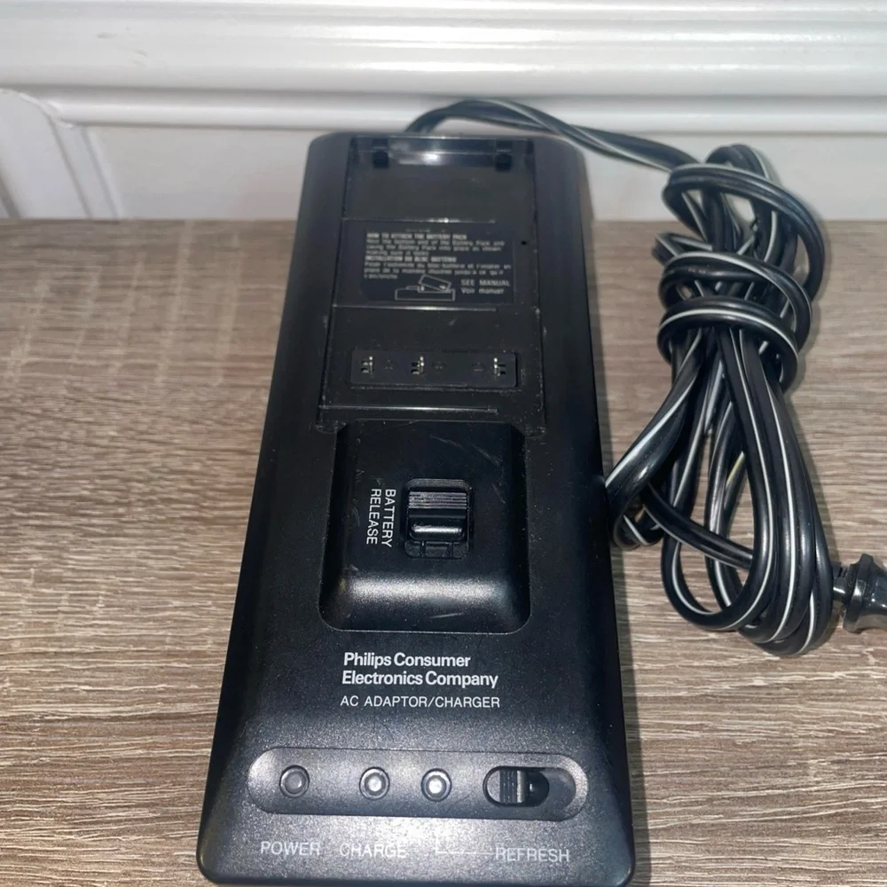 Vintage Genuine Philips Power Cord AC Adaptor Charger No.E1WA11951 Works…(#18)